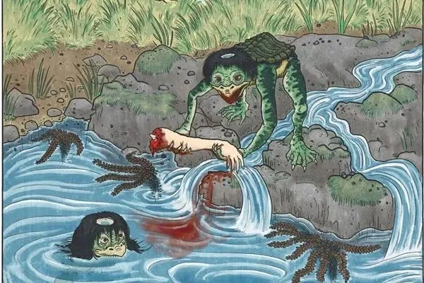 Kappa, Yokai Air Pemakan Jeroan Dan Mentimun