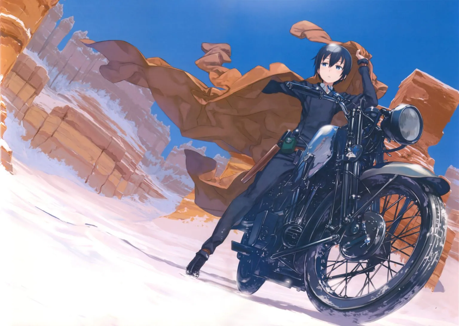 Manga Kino's Journey Telah Berakhir Di Majalah Dengeki Daioh