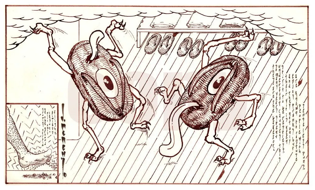 Bakezōri, Yokai Sandal Yang Merusak Dan Berisik