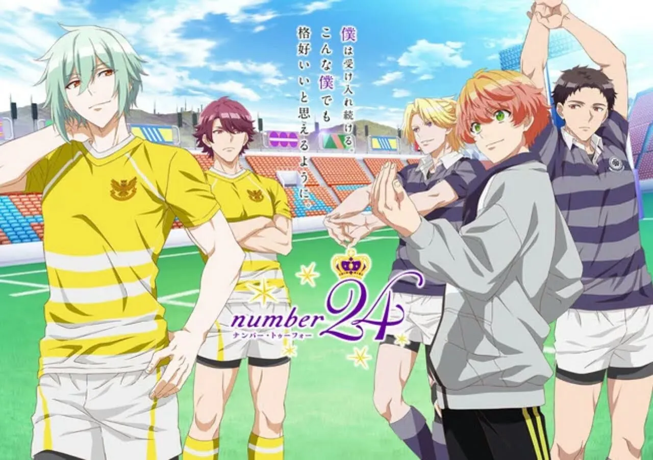 Anime Tentang Rugby "number24" Merilis PV Baru Dan Akan Memiliki 12 Episode