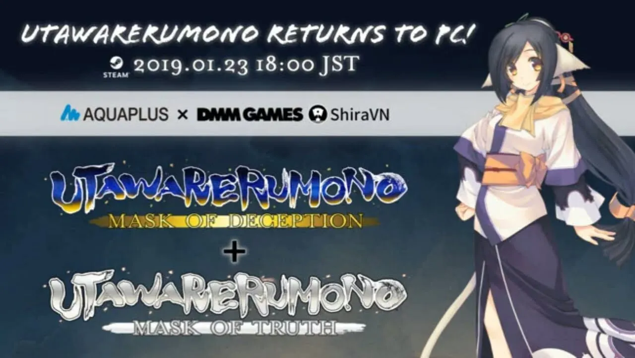 Game Utawarerumono: Mask of Deception, Utawarerumono: Mask of Truth Akan Diluncurkan Di PC Lewat Steam Pada Tanggal 23 Januari