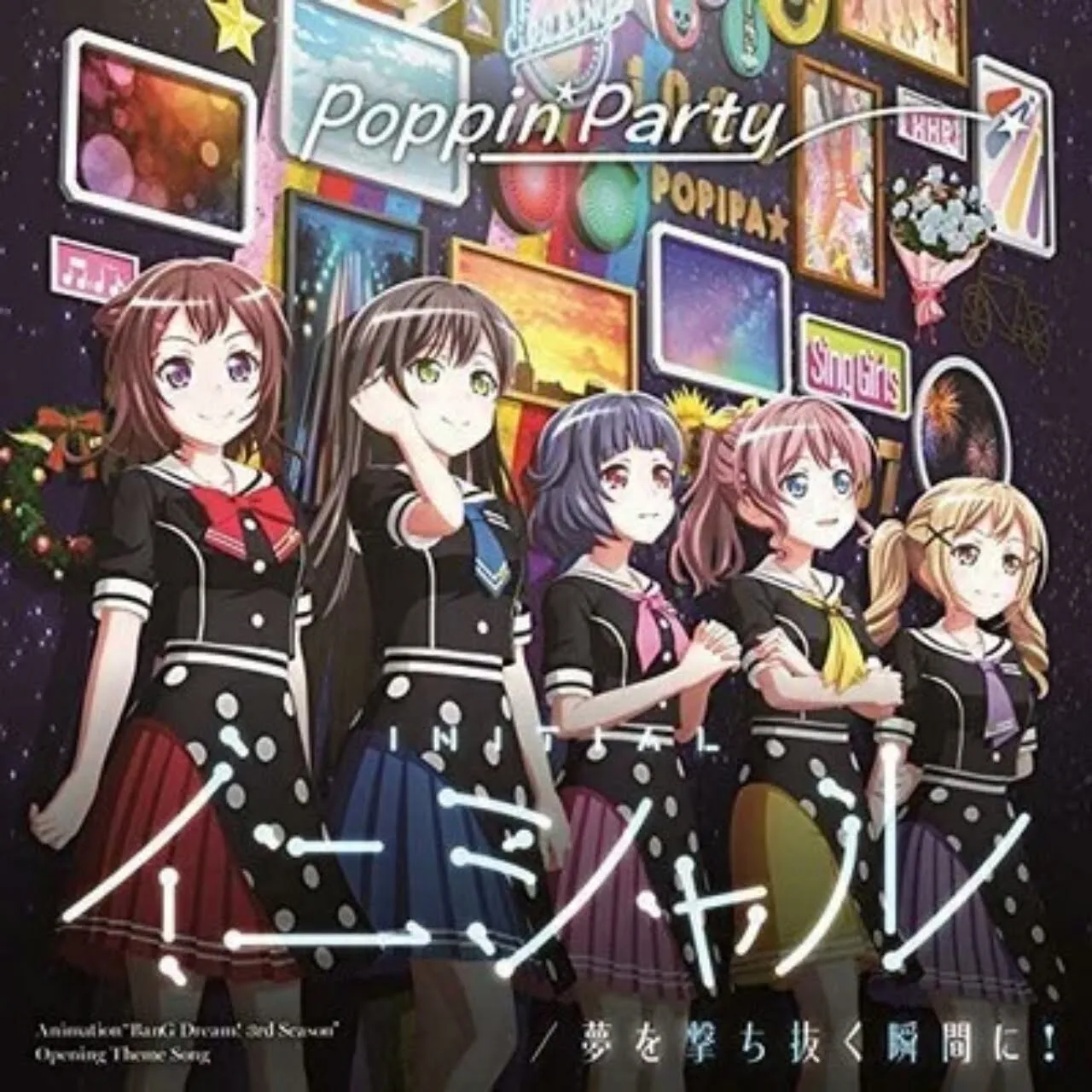 Debut Single Poppin'Party Dari BanG Dream! Puncaki Tangga Lagu Oricon Dan Telah Terjual 27,000 Kopi