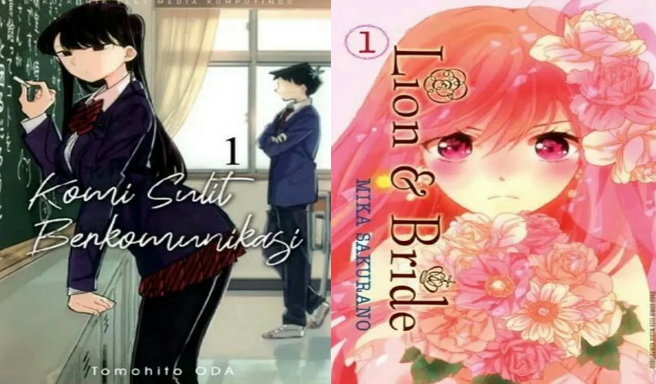 Elex Media Merilis Manga "Komi Sulit Berkomunikasi" Dan "Lion & Bride"