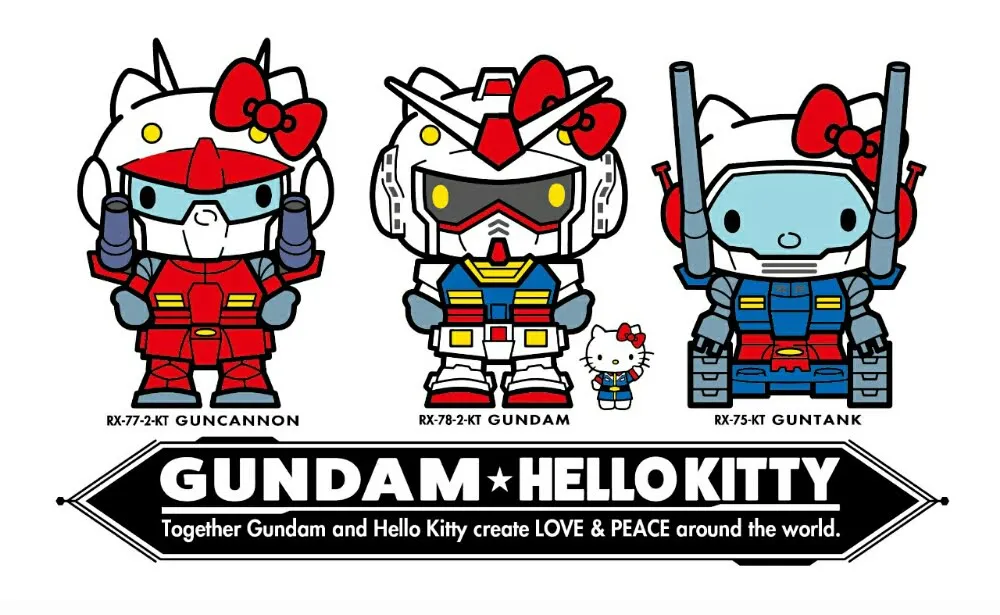 Kolaborasi Gundam vs. Hello Kitty Telah Rilis PV Terakhir