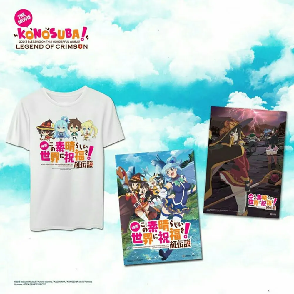 ODEX Ungkap Tanggal Tayang Untuk Film KONOSUBA: Legend of Crimson Di Indonesia