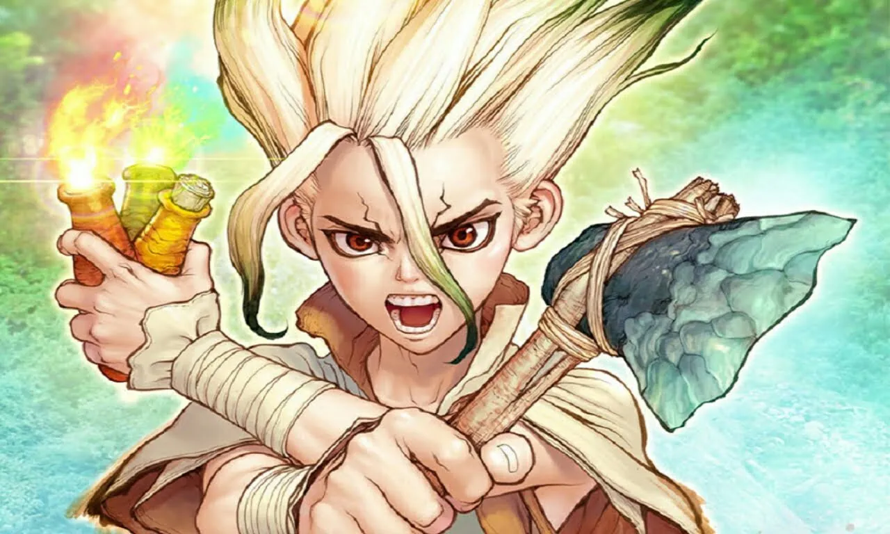 Manga Dr. Stone Dapatkan Novel Ke-2 Pada Tahun 2020