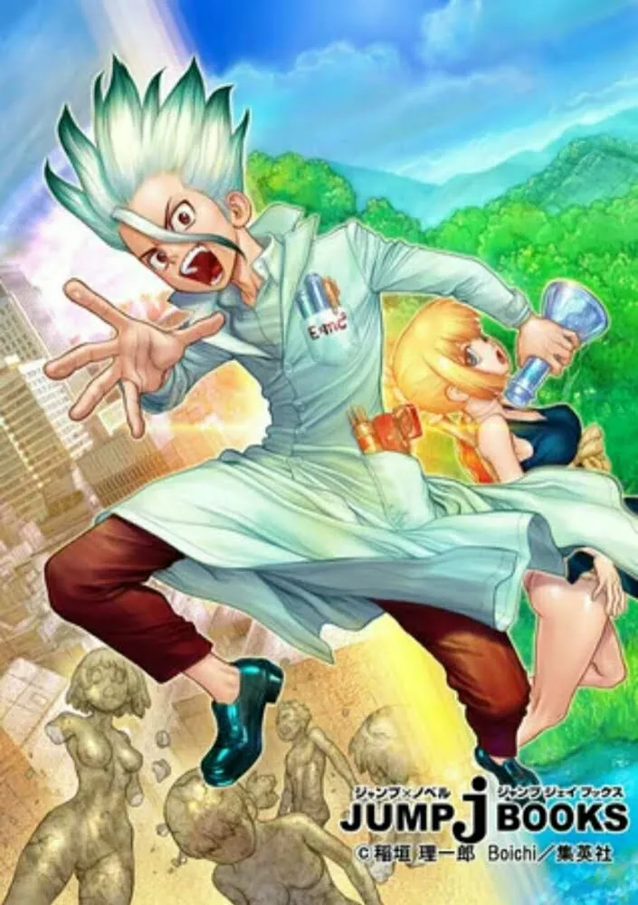 Manga Dr. Stone Dapatkan Novel Ke-2 Pada Tahun 2020