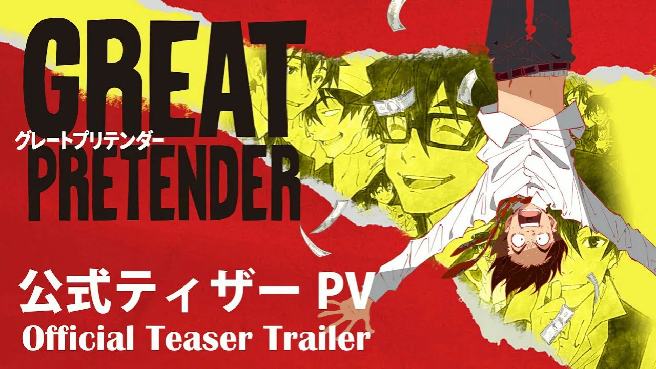 Video Anime Great Pretender Dari WIT Studio Ungkap Seiyuu, Staf Lainnya, Karakter, Pemutaran Netflix, Bulan Debut