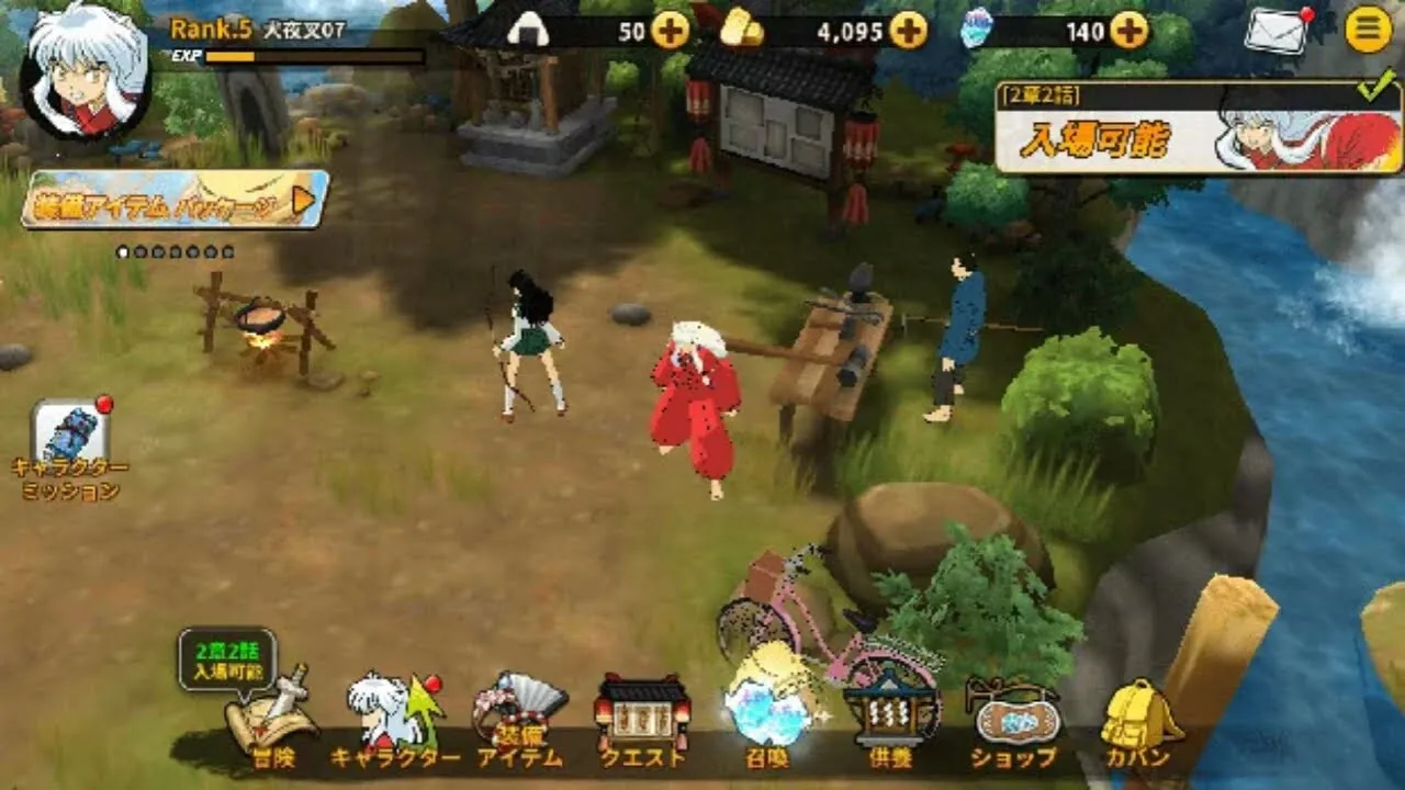 Anime Inuyasha Dapatkan RPG Smartphone Tahun Ini