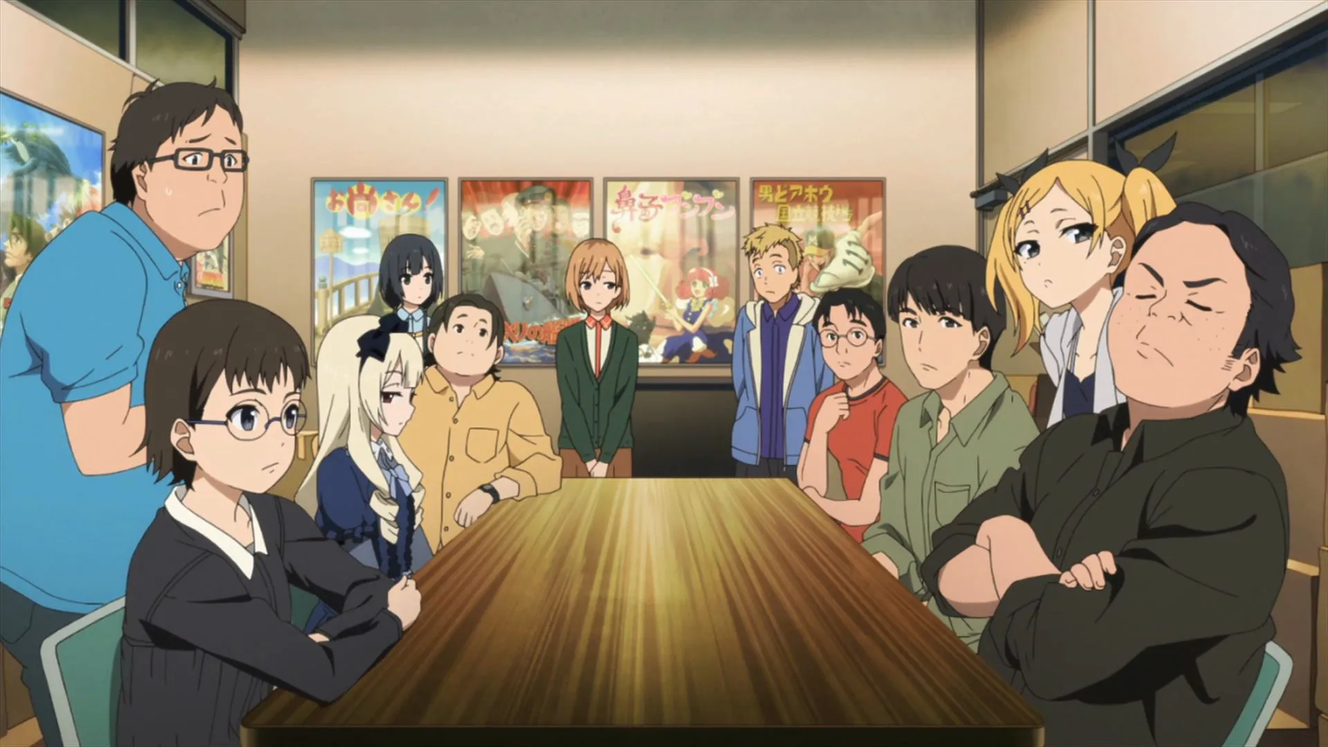 Pembagian Staff dalam Produksi Anime