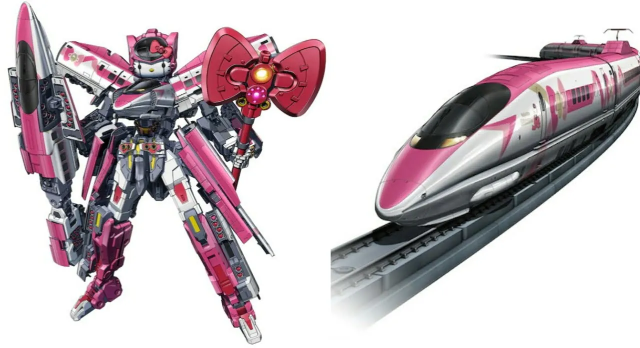 Robot Terbaru Dari Hello Kitty Adalah Transformasi Shinkalion
