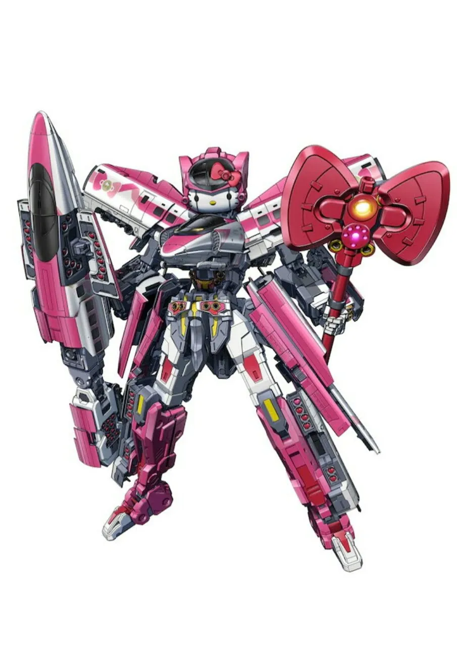 Robot Terbaru Dari Hello Kitty Adalah Transformasi Shinkalion