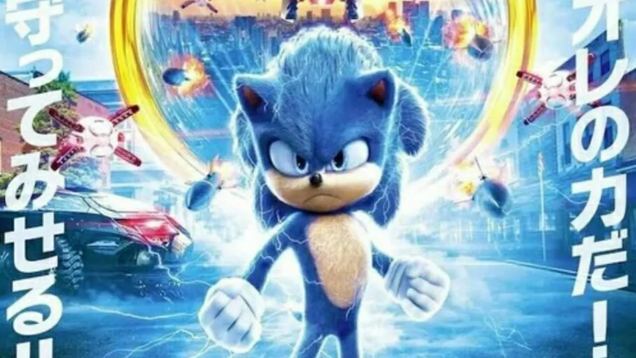 Film Sonic the Hedgehog Merilis Klip Dengan Terjemahan Bahasa Jepang, Visual Poster Baru