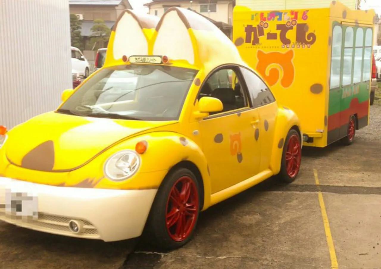 Dealer Mobil Memasang Mobil Kemono Friends Untuk Dijual