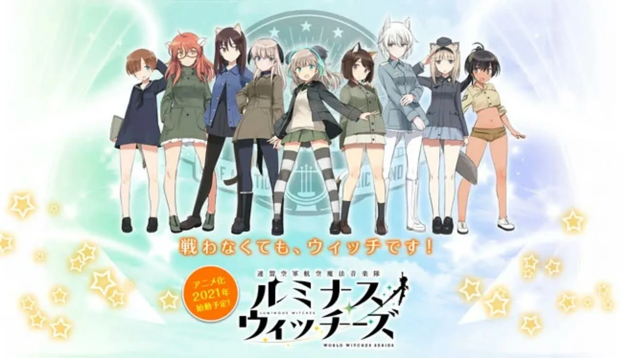 Anime Luminous Witches Diperankan Kyō Tachibana