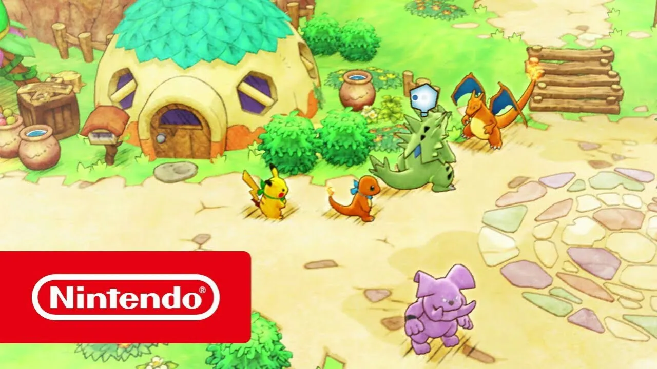 Trailer dari Game Pokémon Mystery Dungeon: Rescue Team DX untuk Switch Perlihatkan Gameplay