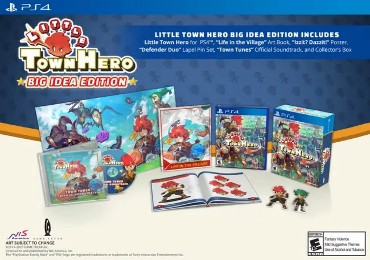 Versi PS4 dari Game Little Town Hero Garapan Game Freak akan Rilis di Barat pada bulan Juni