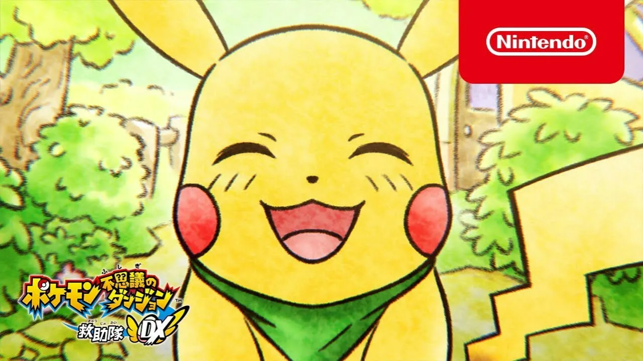 Trailer Peninjauan Luas dan Iklan dari Game Pokémon Mystery Dungeon: Rescue Team DX untuk Switch Dirilis