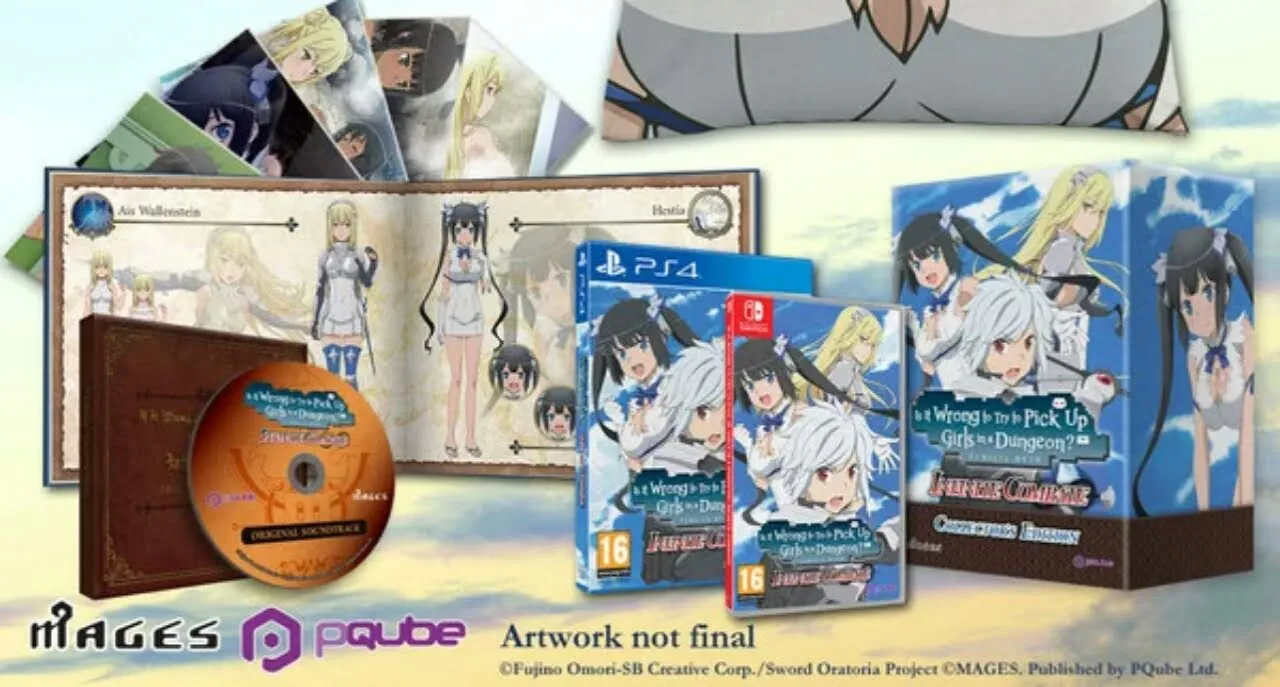 Game 'Is It Wrong to Try to Pick Up Girls in a Dungeon? Infinite Combate' akan Diluncurkan di Barat pada Musim Semi Tahun Ini