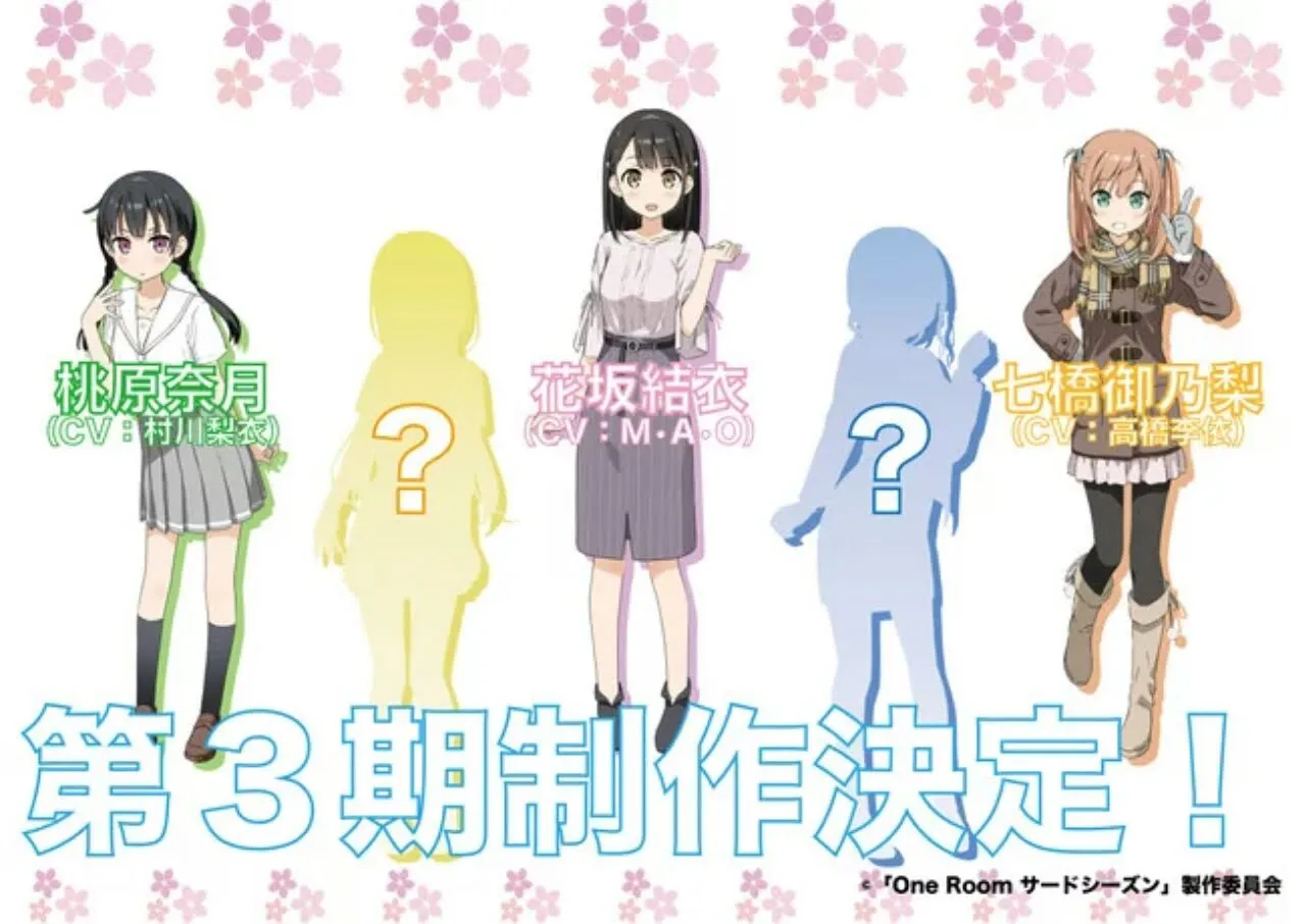 Anime Pendek One Room Dapatkan Season Ke-3 Tahun Ini