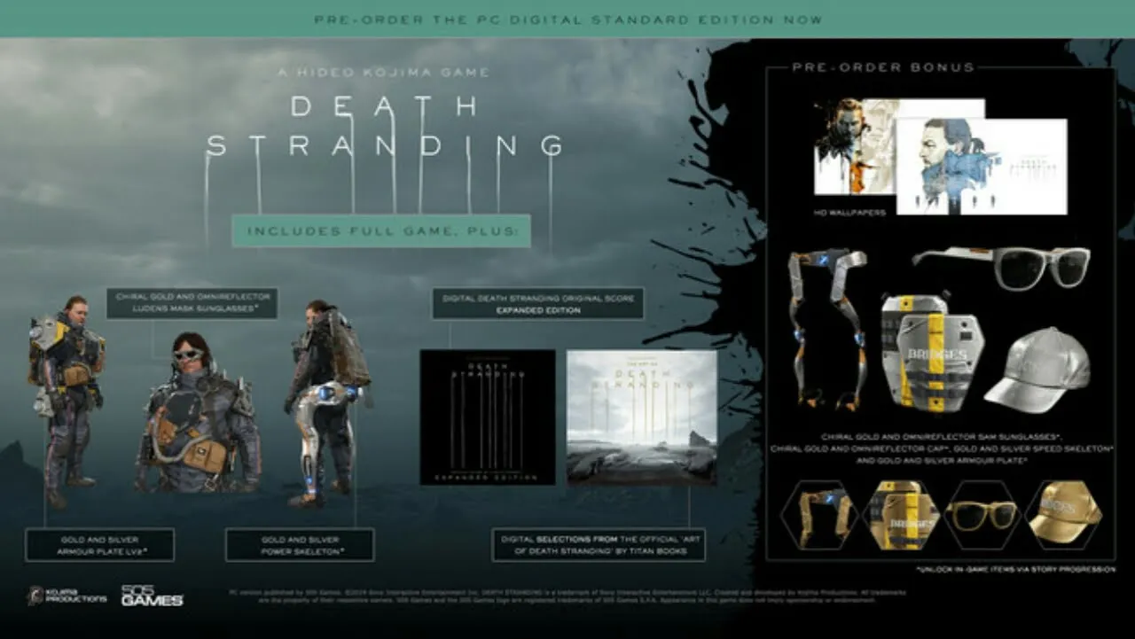 Game Death Stranding akan Diluncurkan untuk PC pada tanggal 2 Juni