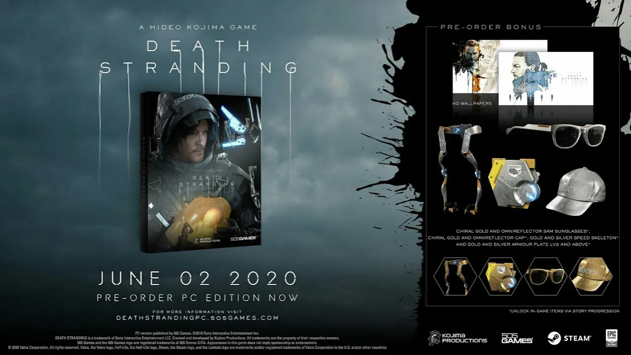 Game Death Stranding akan Diluncurkan untuk PC pada tanggal 2 Juni
