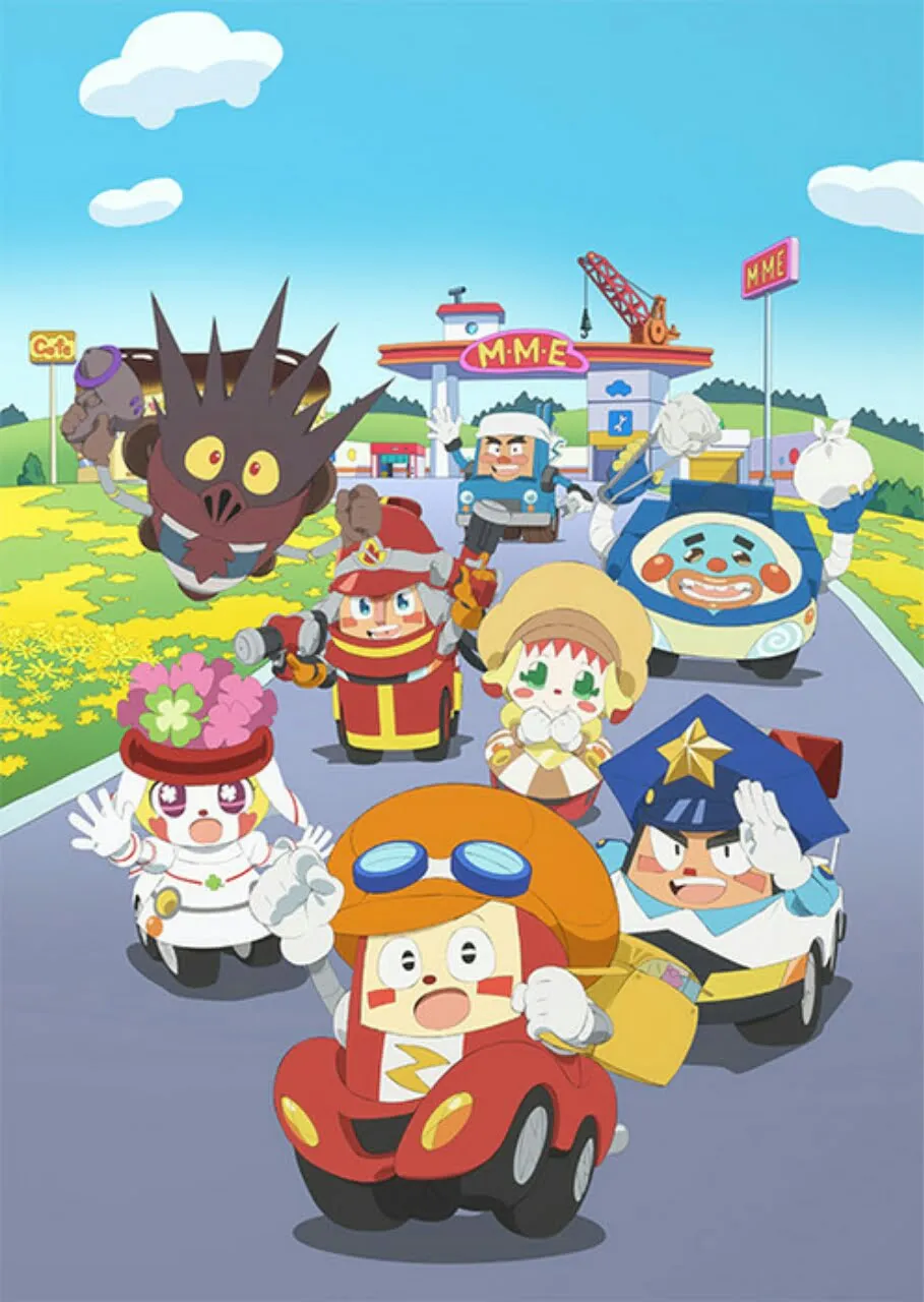 Sony Music dan Aniplex Memproduksi Anime TV Norimono Man Mobile Land no Car-kun