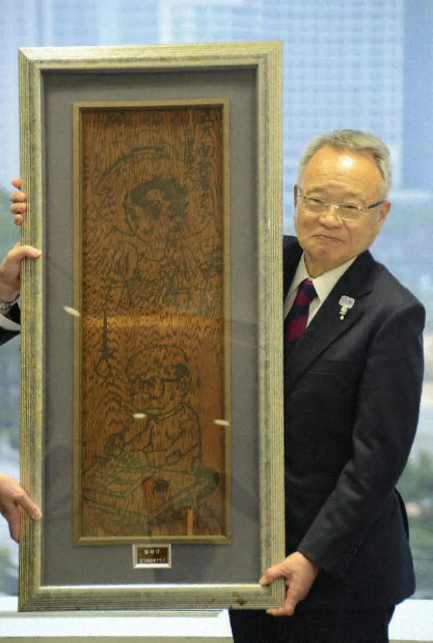 Gambar Coretan Plafon Tokiwa-so dari Tezuka Akan Menuju Museum