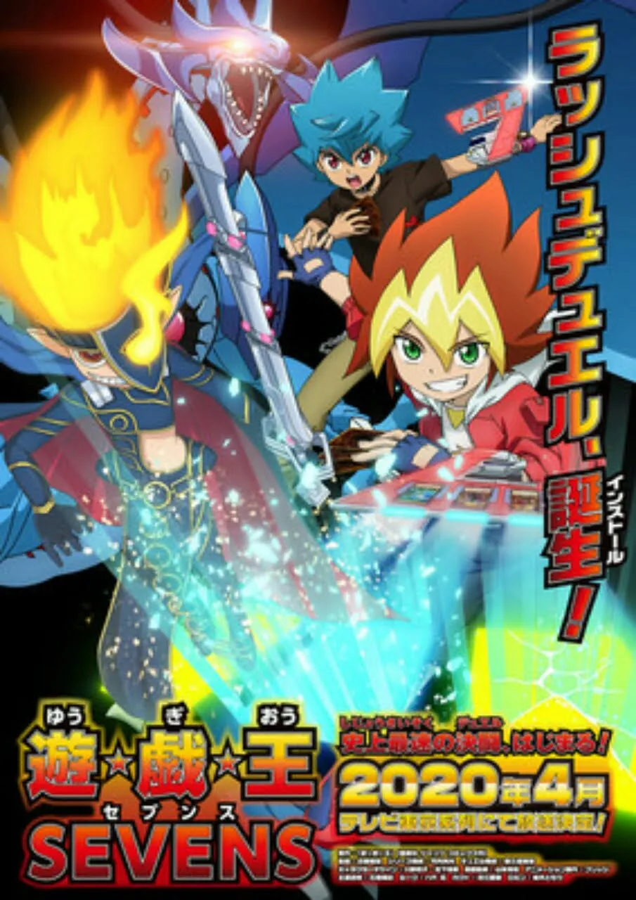 Anime Yu-Gi-Oh! Sevens Ungkap Visual dan Tanggal Tayangnya