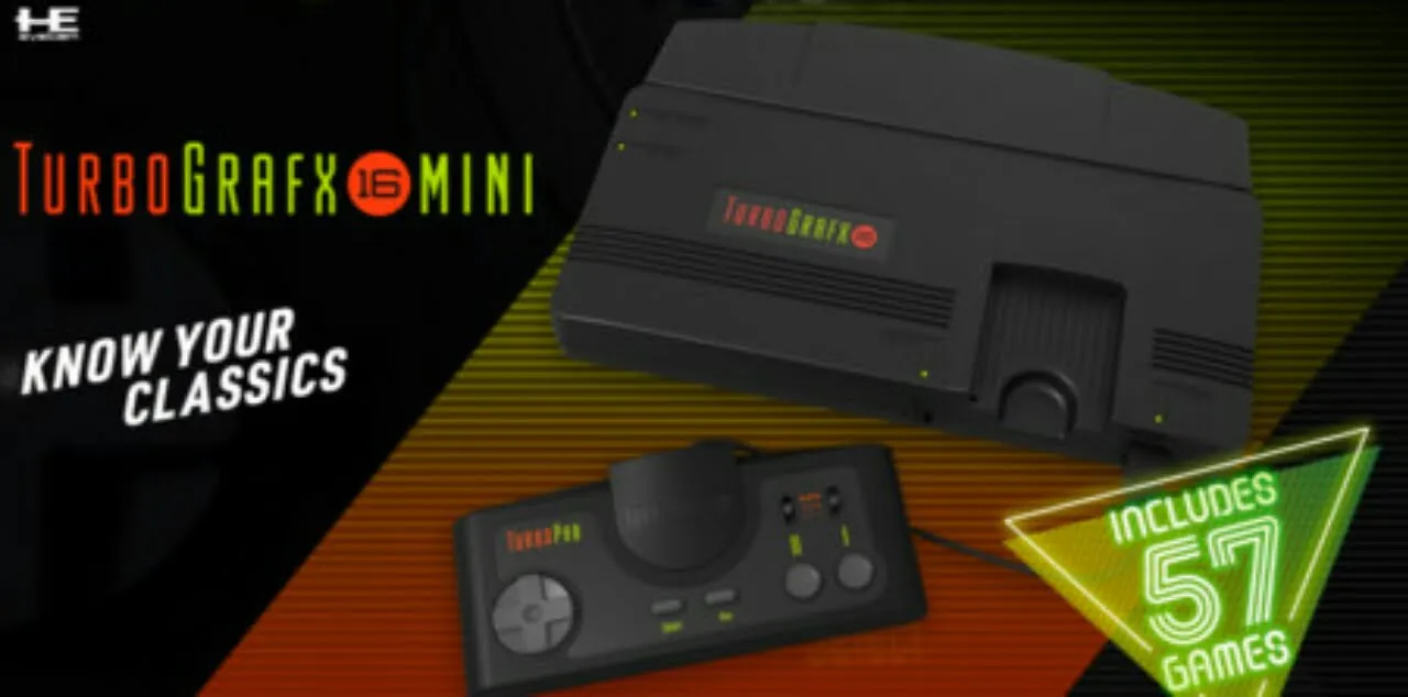 Konami Menunda Perilisan Konsol Mini TurboGrafx-16/PC Engine Karena Dampak Coronavirus