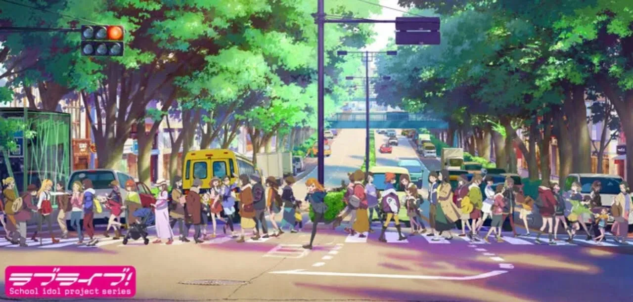 Anime TV Baru dari Franchise Love Live! Ungkap Visual Yang Memperlihatkan Gadis Baru Di Keramaian
