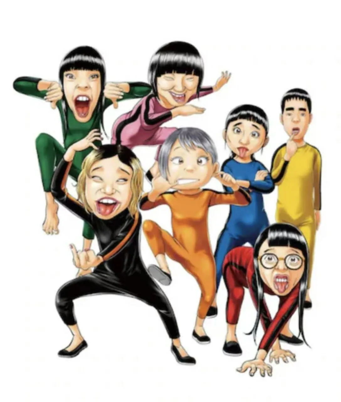 BiSH Membawakan Lagu Penutup Seri Live-Action Urayasu Tekkin Kazoku