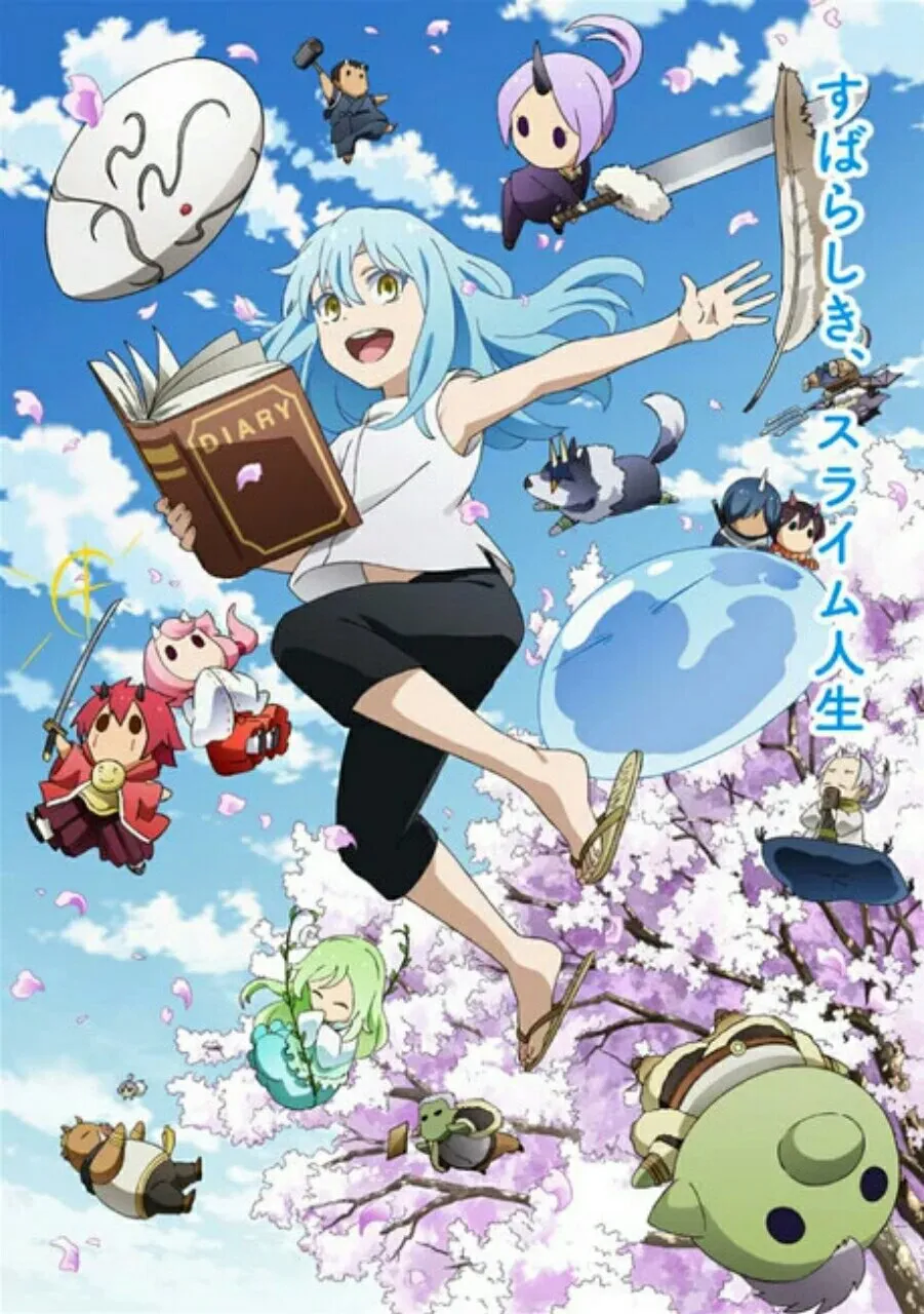 Anime "Tensei Shittara Slime Datta Ken" Dikonfirmasi Akan Rilis Dengan Dua Cour.