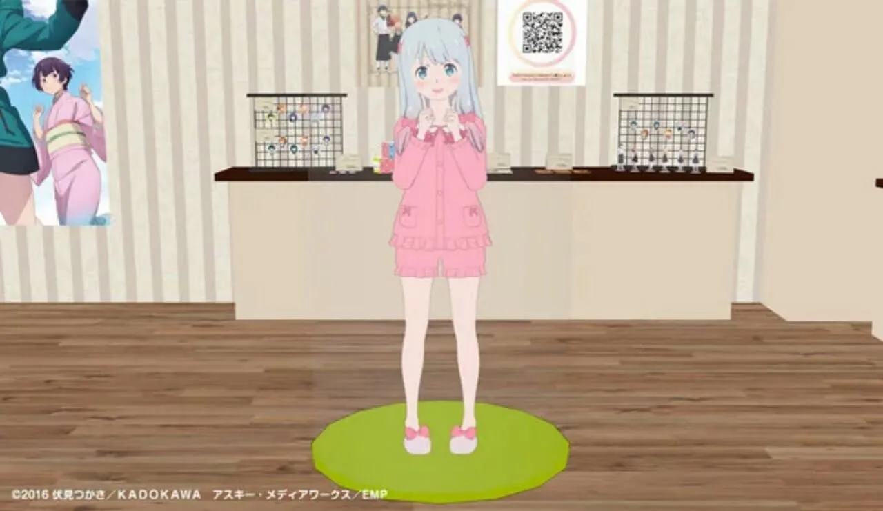 Eromanga Sensei Membuka Toko Virtual dengan Waktu Terbatas di VRChat