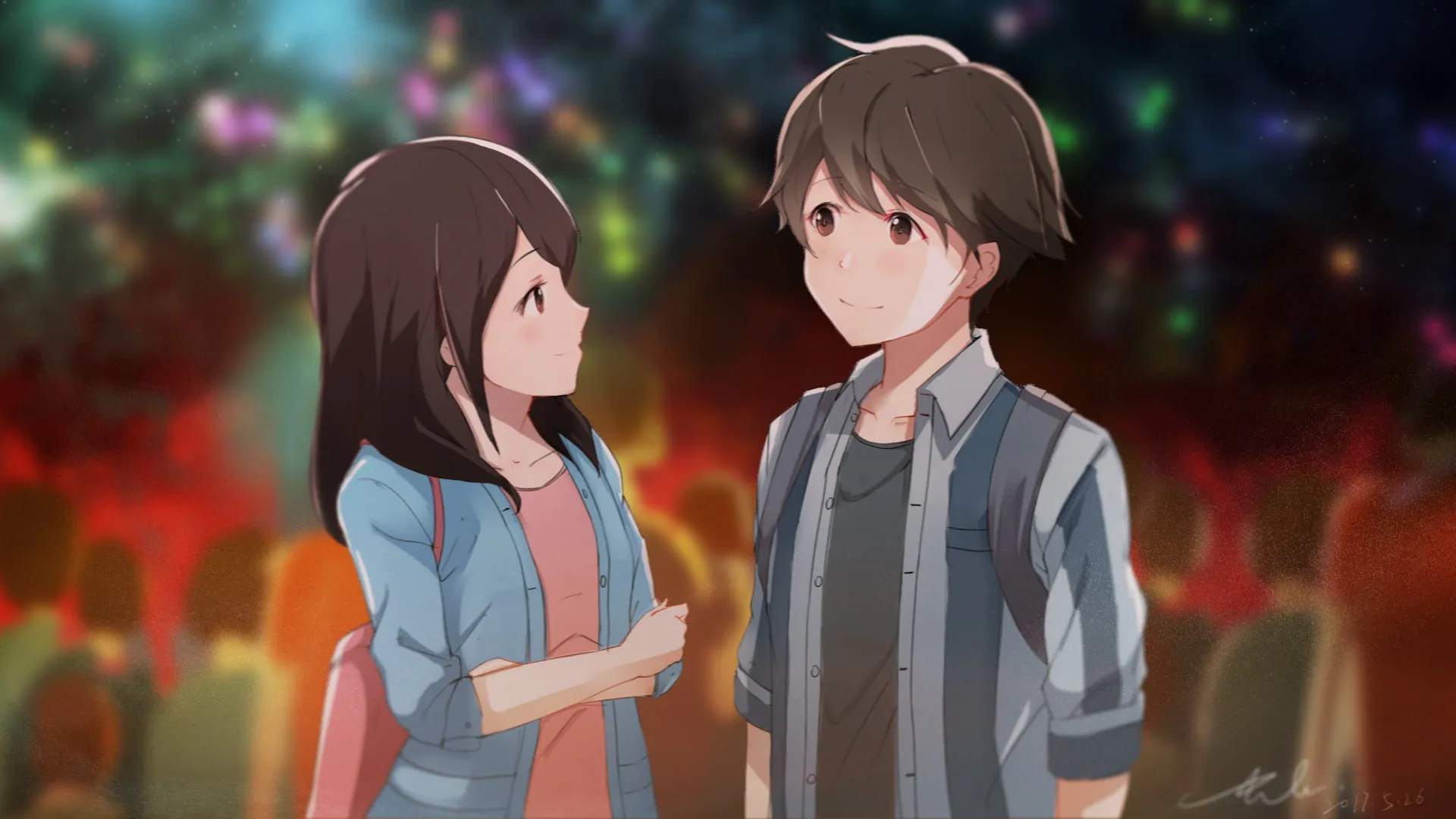 Tsuki ga Kirei : Cinta Sederhana yang Berakhir Bahagia
