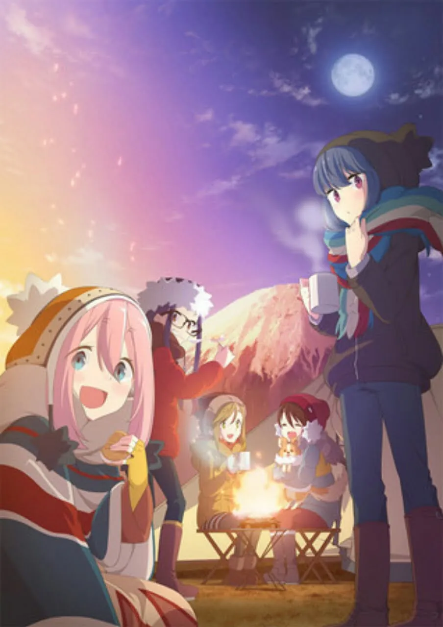 Season Kedua Anime TV Laid-Back Camp Ungkap Visual dan Kapan Tayang