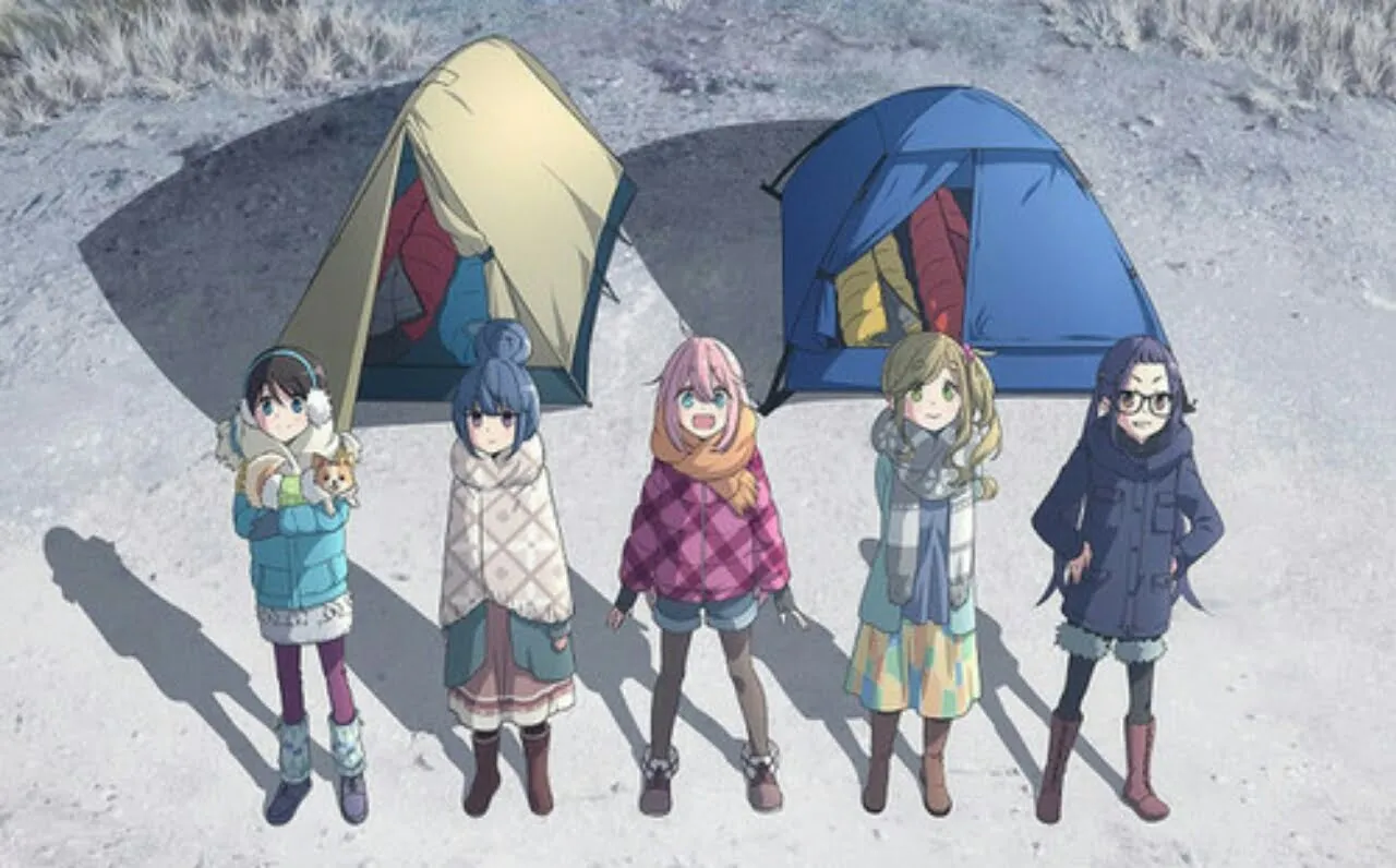 Season Kedua Anime TV Laid-Back Camp Ungkap Visual dan Kapan Tayang