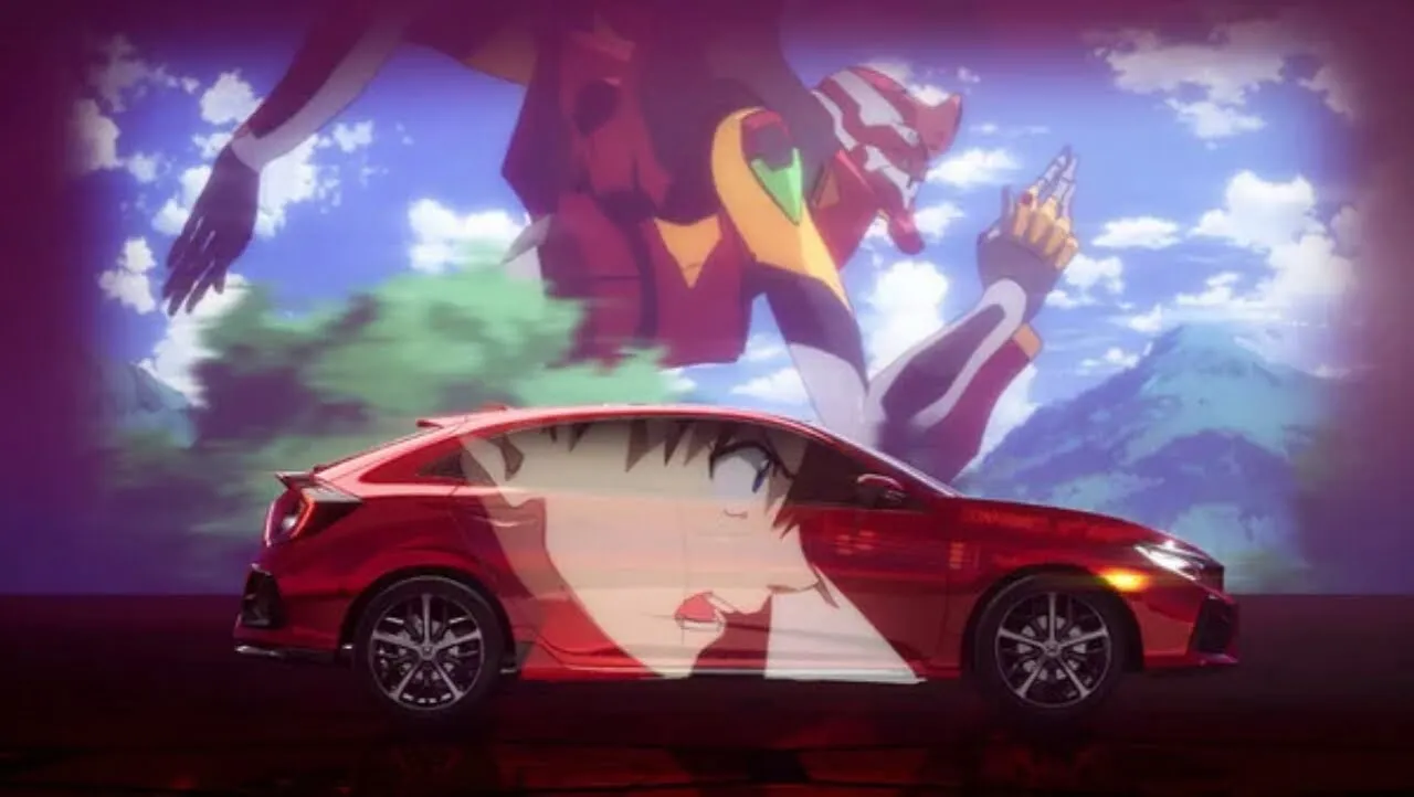 Evangelion Maju Terus Dengan Kolaborasi Honda Civic