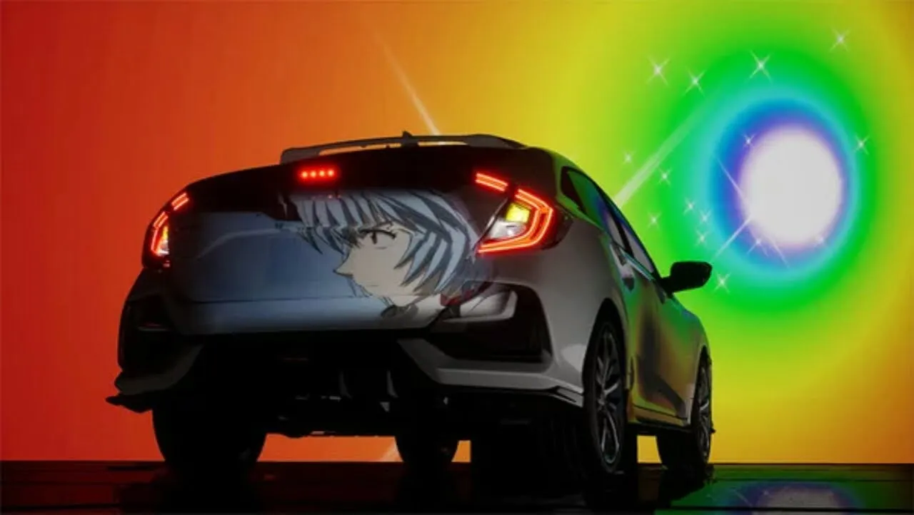 Evangelion Maju Terus Dengan Kolaborasi Honda Civic