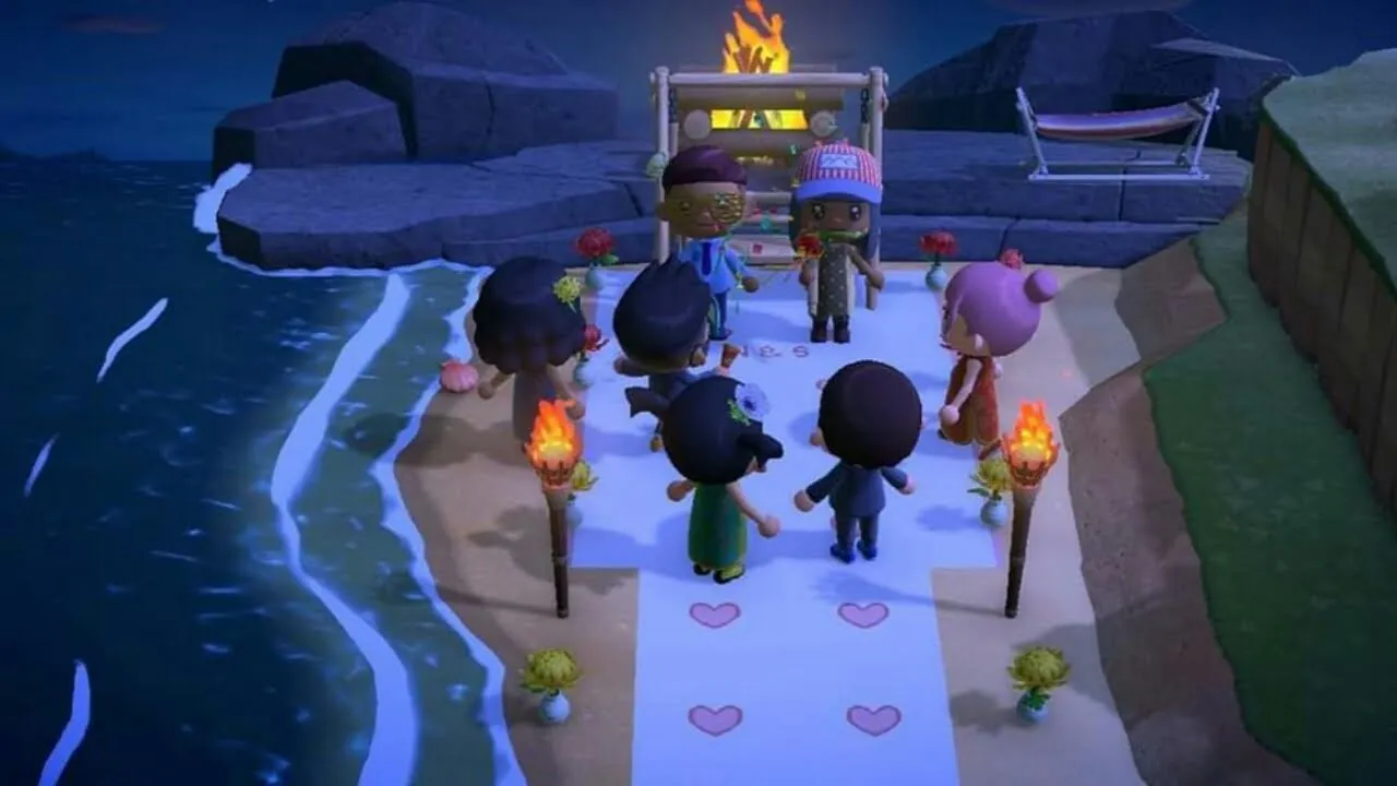 Pernikahan yang Batal Karena COVID-19 Dikreasikan dalam Animal Crossing: New Horizons