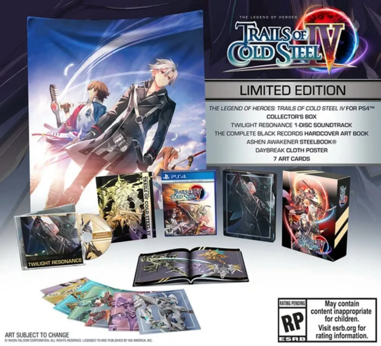 Game The Legend of Heroes: Trails of Cold Steel IV Akan Rilis Di Barat Untuk PS4, Switch, PC