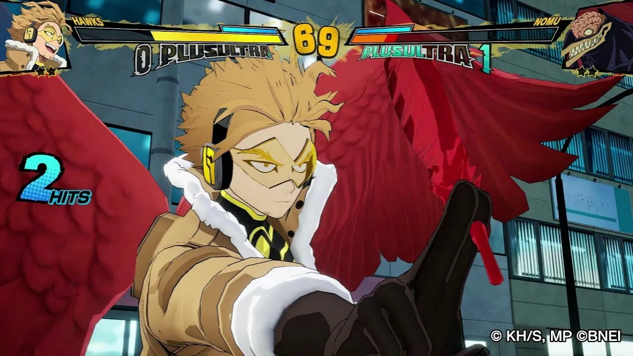 Game My Hero One's Justice 2 Perlihatkan Karakter DLC Hawks Dalam Video