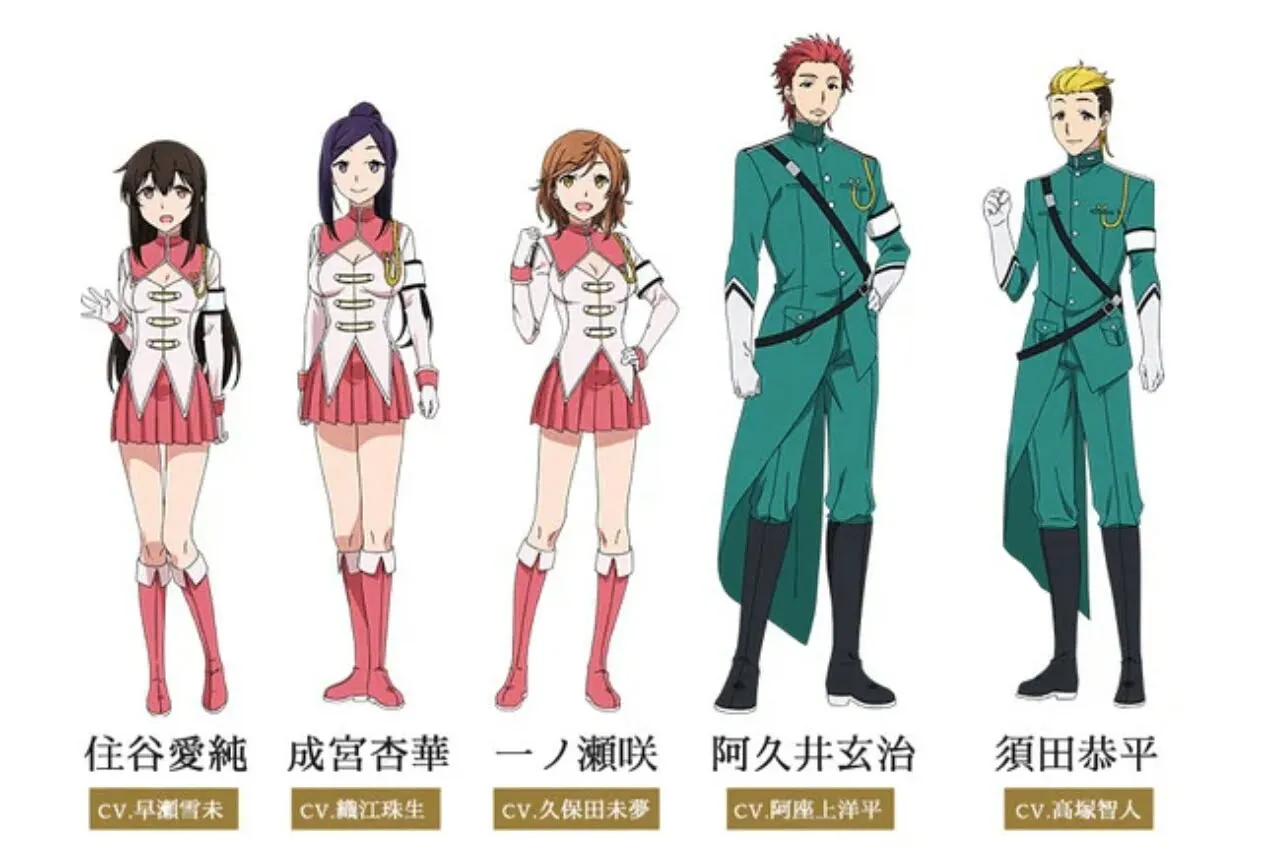 Anime Plunderer Tambahkan 5 Anggota Seiyuu Lainnya