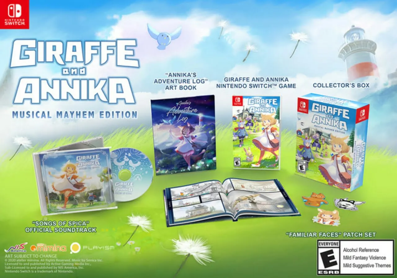 Game Petualangan Indie "Giraffe and Annika" Dari Atelier Mimina Akan Dirilis Di Barat Untuk PS4 dan Switch