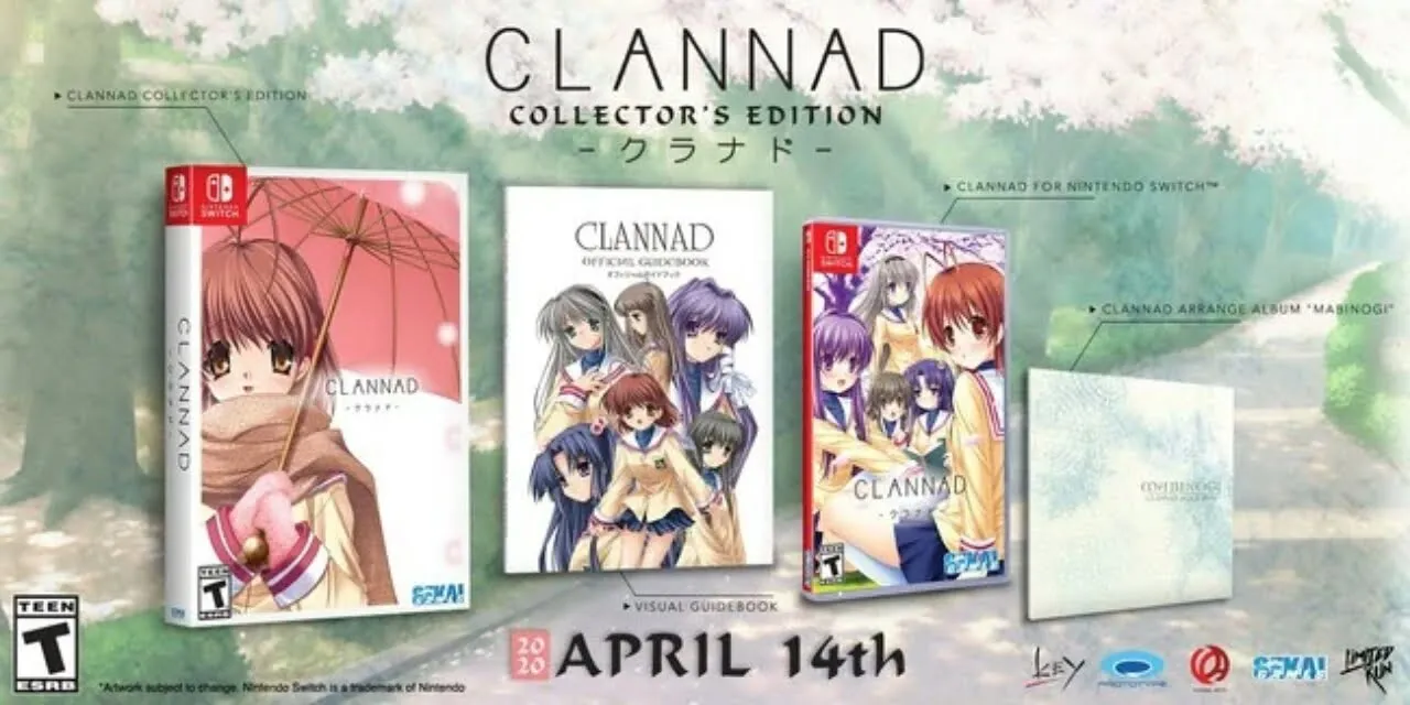 Novel Visual Clannad Dapatkan Rilisan Fisik Di Barat
