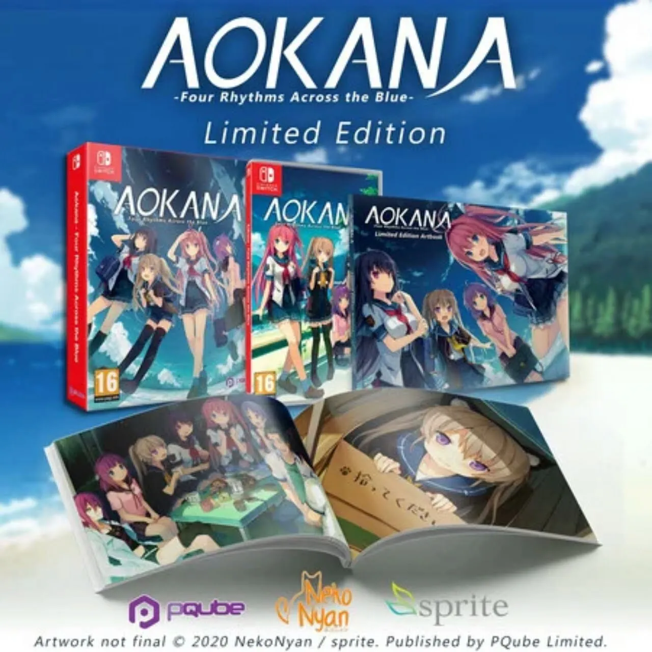 Game Aokana - Four Rhythms Across the Blue Akan Dirilis di Barat Pada Tanggal 21 Agustus