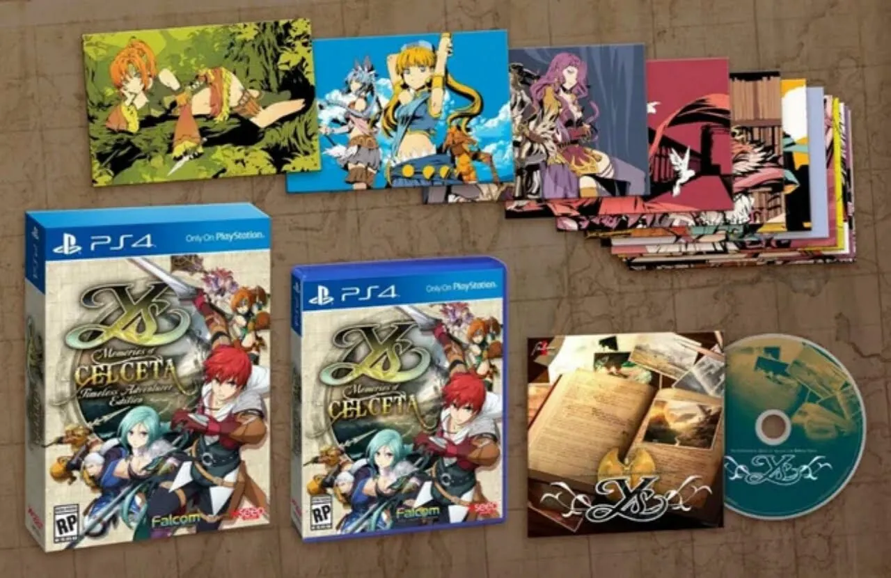 Game Ys: Memories of Celceta Akan Dirilis di Barat untuk PS4 Pada Bulan Juni
