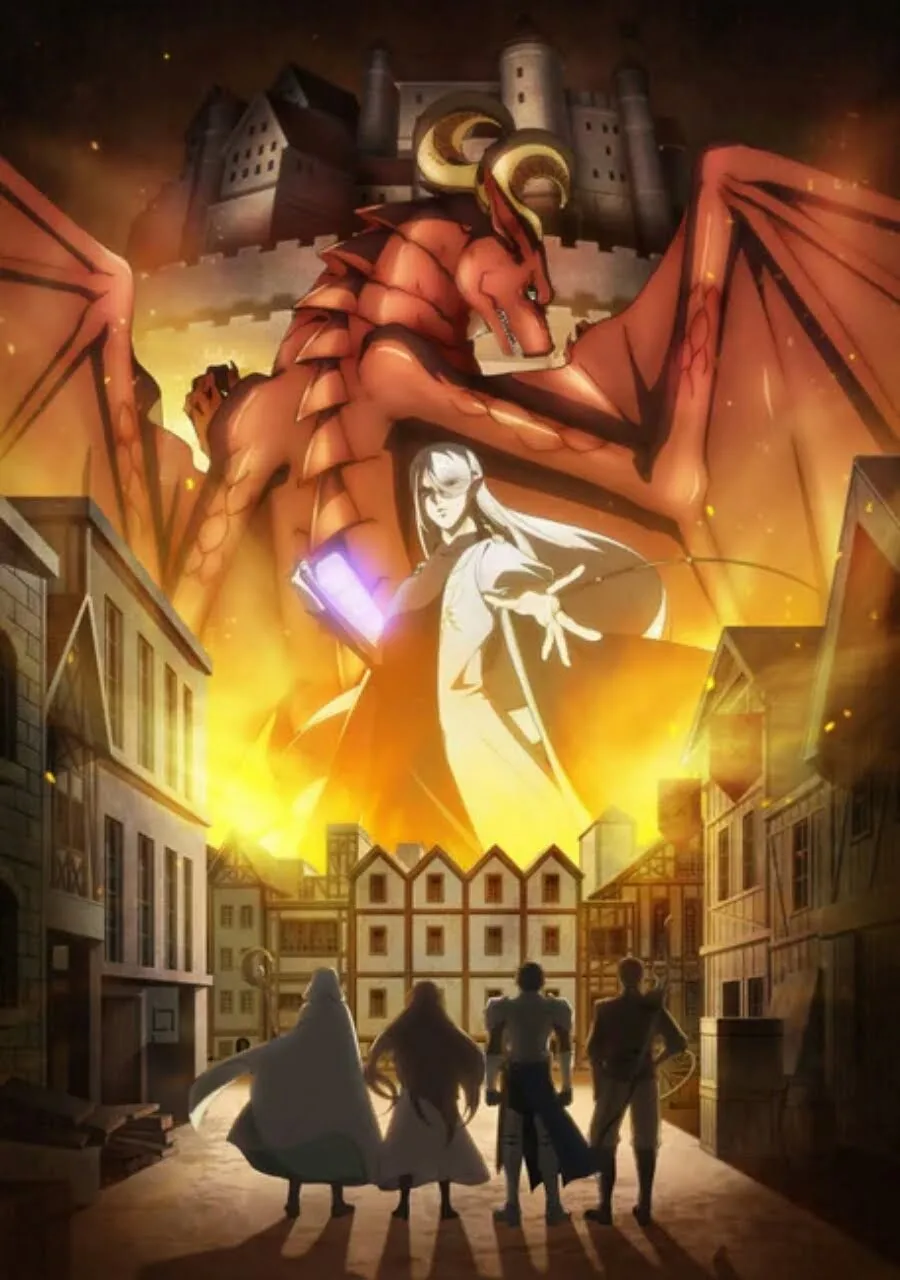 Anime Dragon Goes House-Hunting Ungkap Staf, Visual, Format Animenya