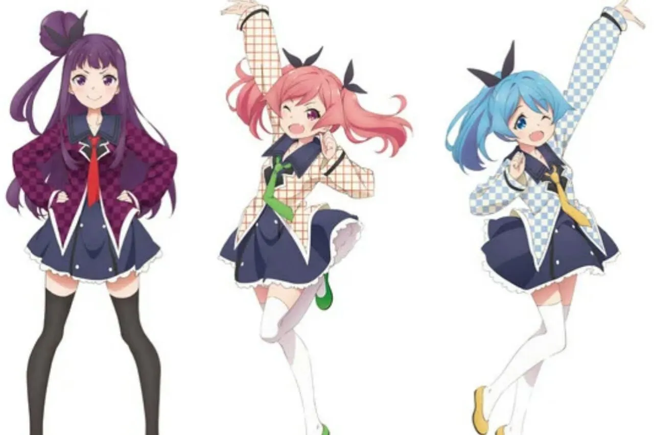 Anime Dropout Idol Fruit Tart Ungkap 3 Visual Karakter