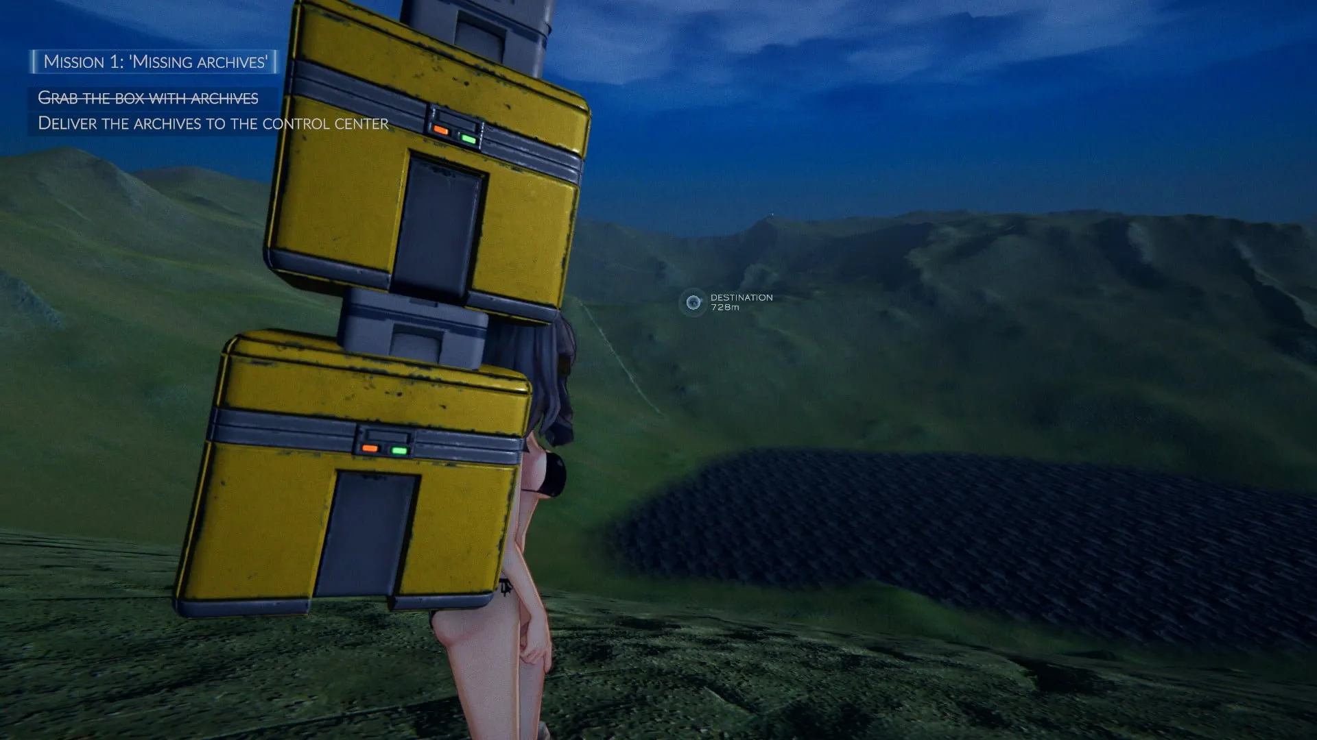 Anime Stranding, Parodi Game Death Stranding Dengan Gadis Anime Seksi